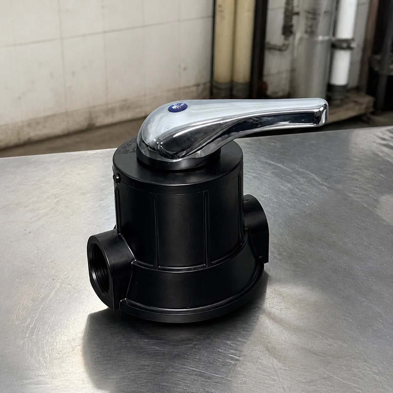 FRP manual control valve installation scene 3