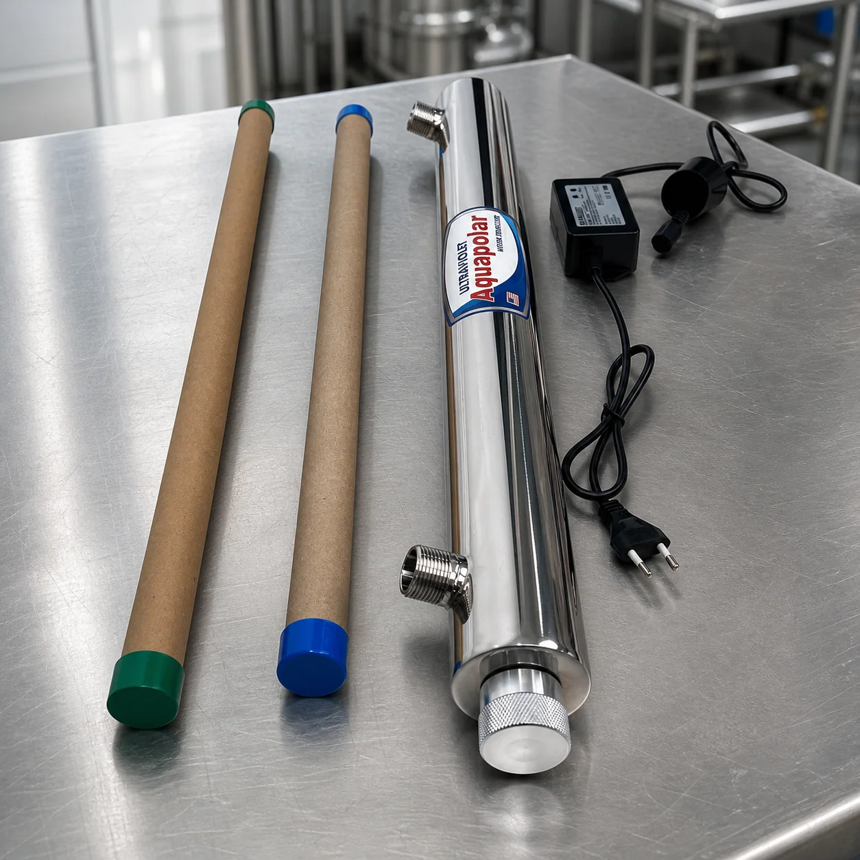 AQUAPOLAR UV sterilizer kit scene 2