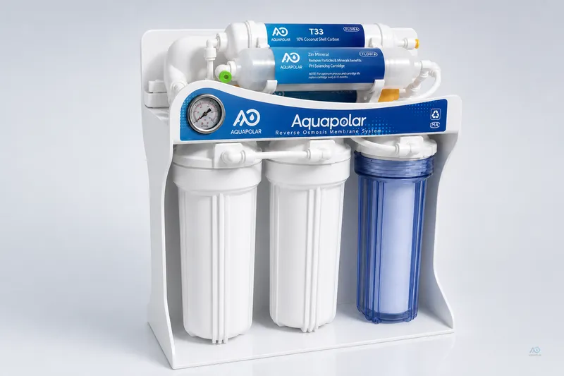 AQUAPOLAR RO Machine 400GPD for Myanmar homes