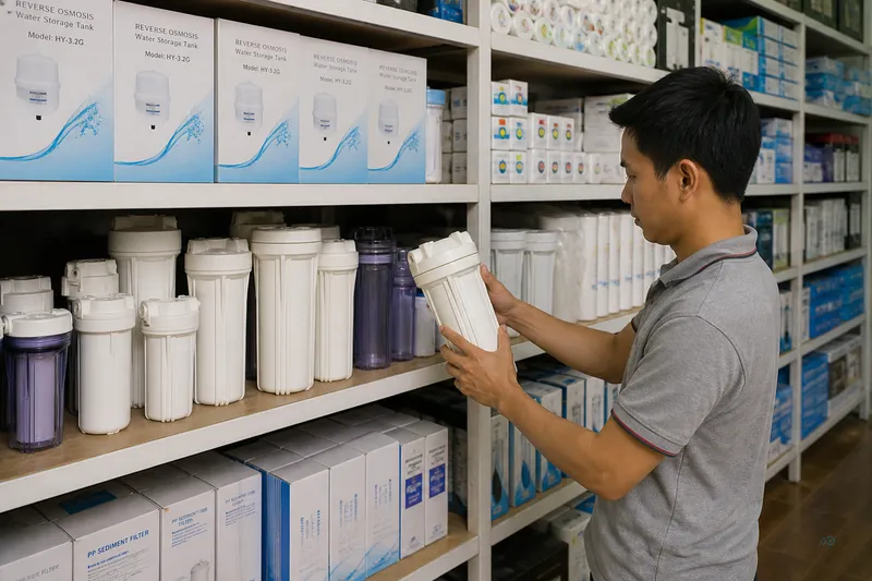 Installer spare-parts shelf path in Yangon