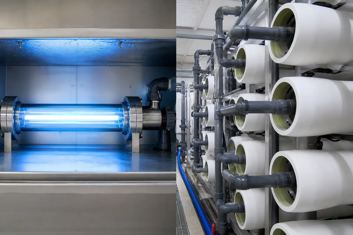 AQUAPOLAR UV and RO treatment options