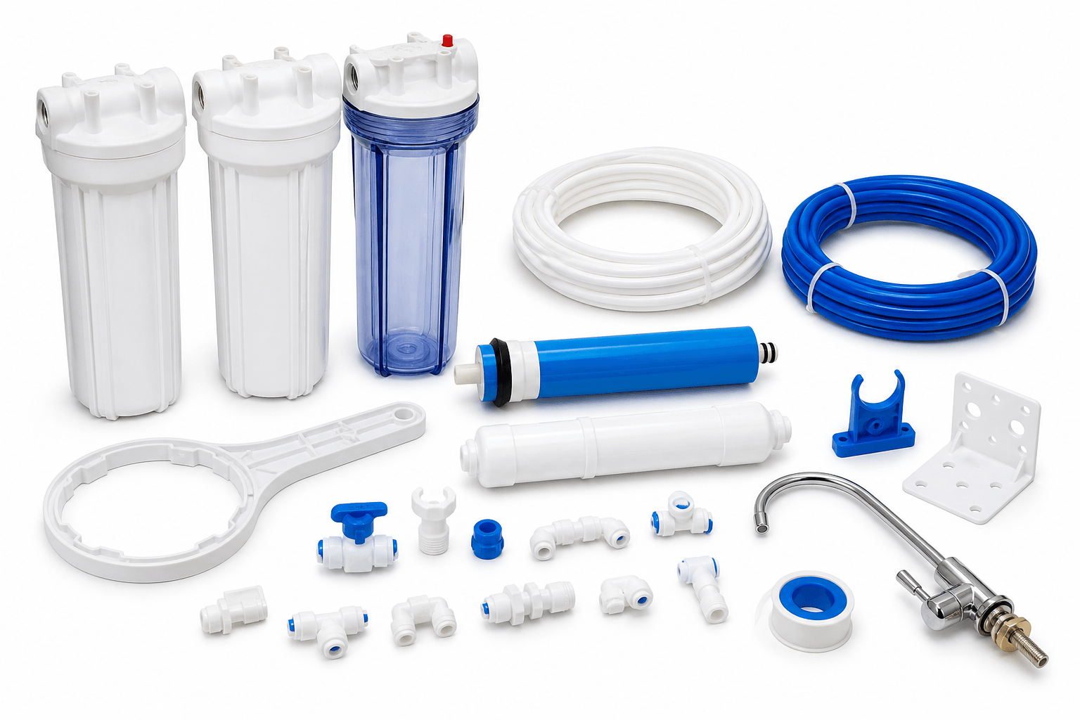 AQUAPOLAR water-treatment accessories family reference