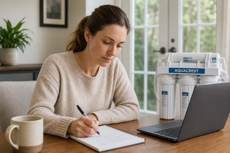 Five claim-safe questions to ask before paying for RO filter support