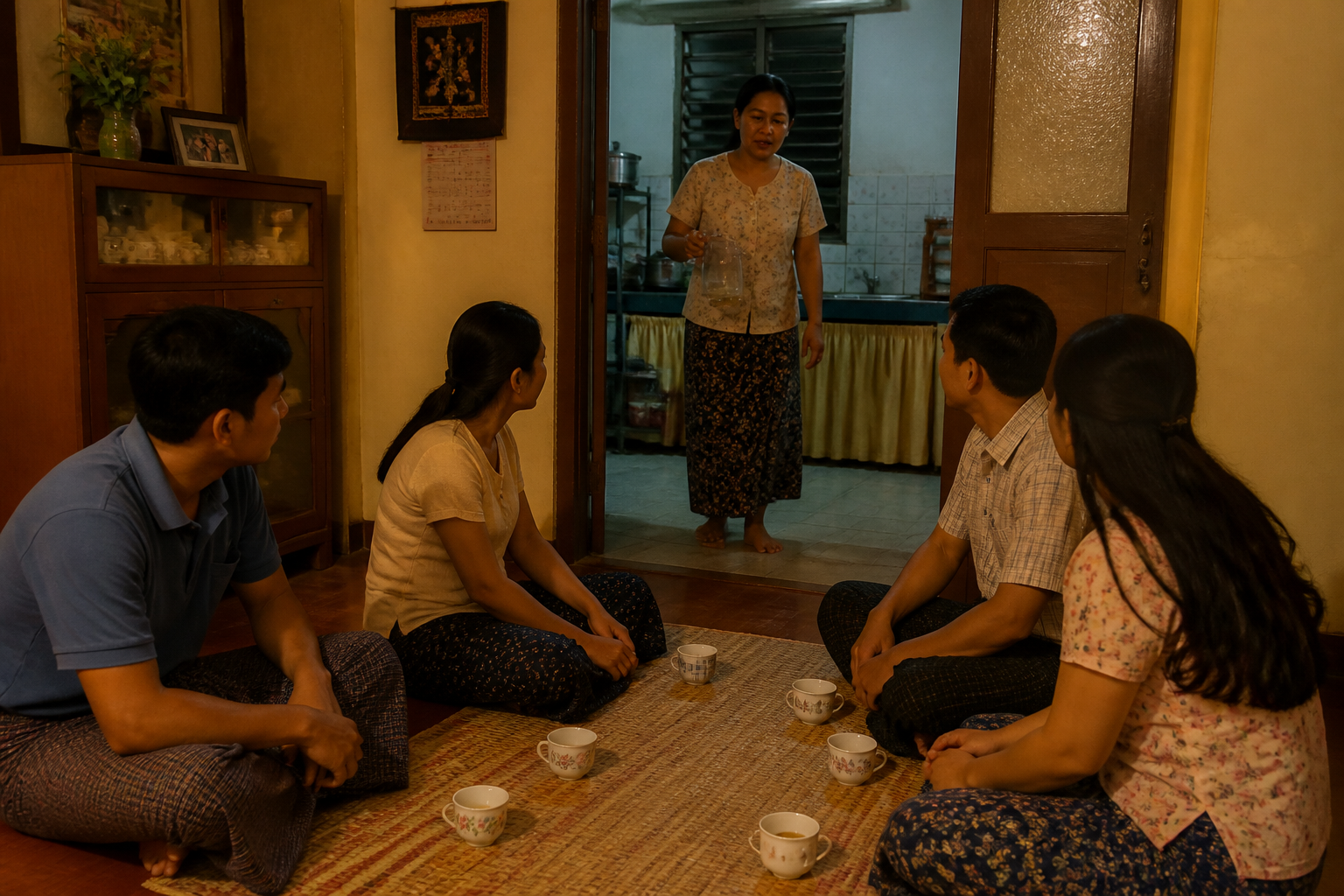 Guests and cooking — purified water runs short