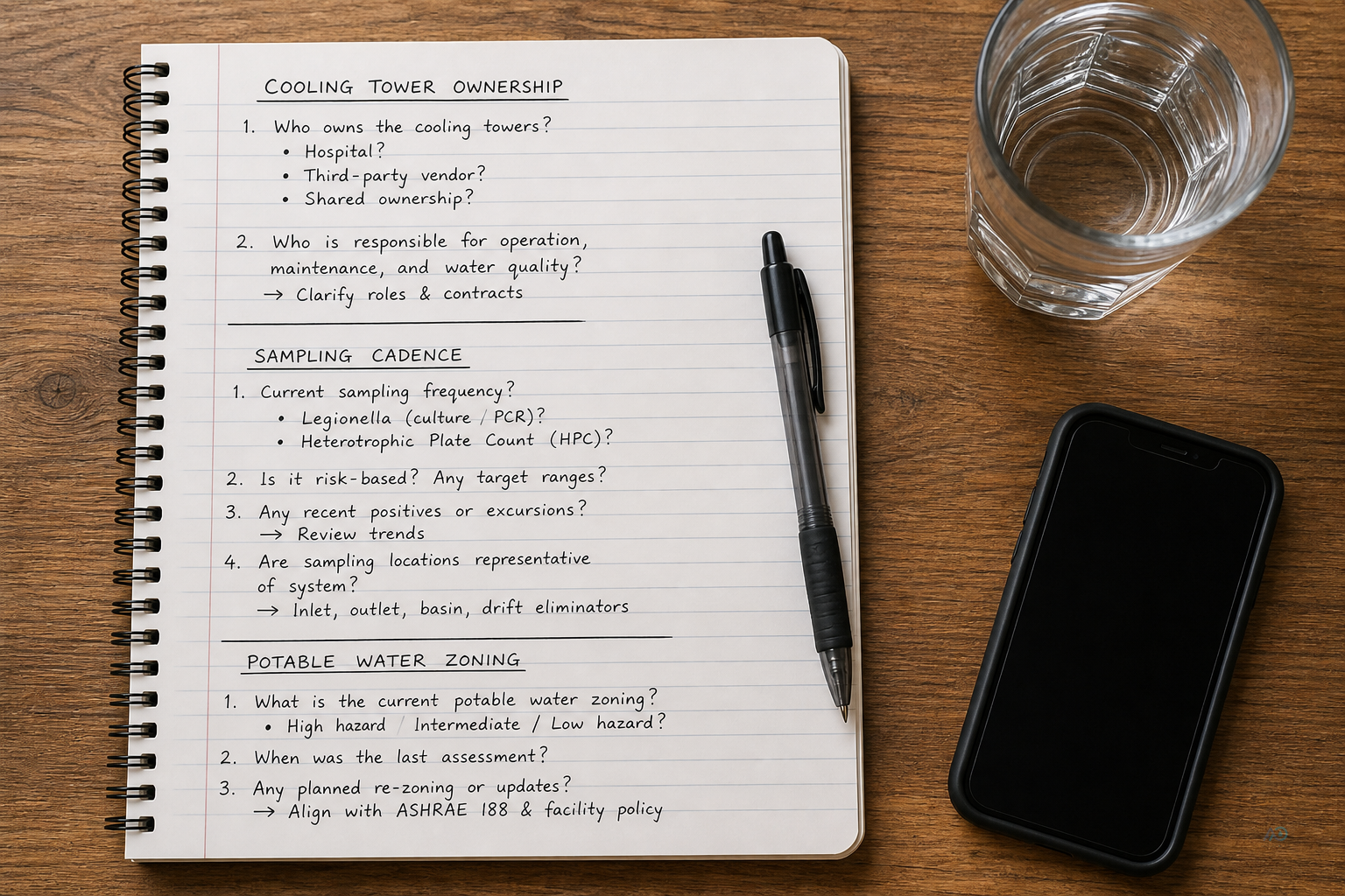 Hospital utility Viber brief — tower photo, make-up source, zoning sketch, ownership gaps
