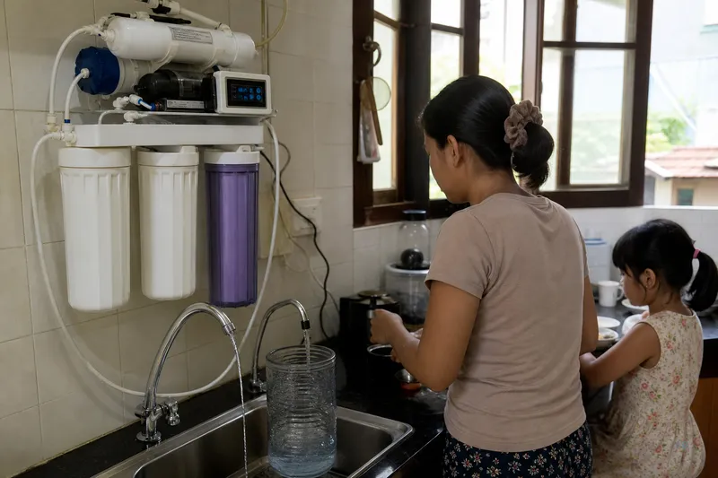 Six signs a Myanmar home outgrew its small under-sink RO pattern