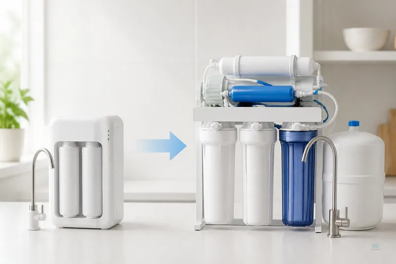 Capacity class idea — small home RO vs higher-demand RO