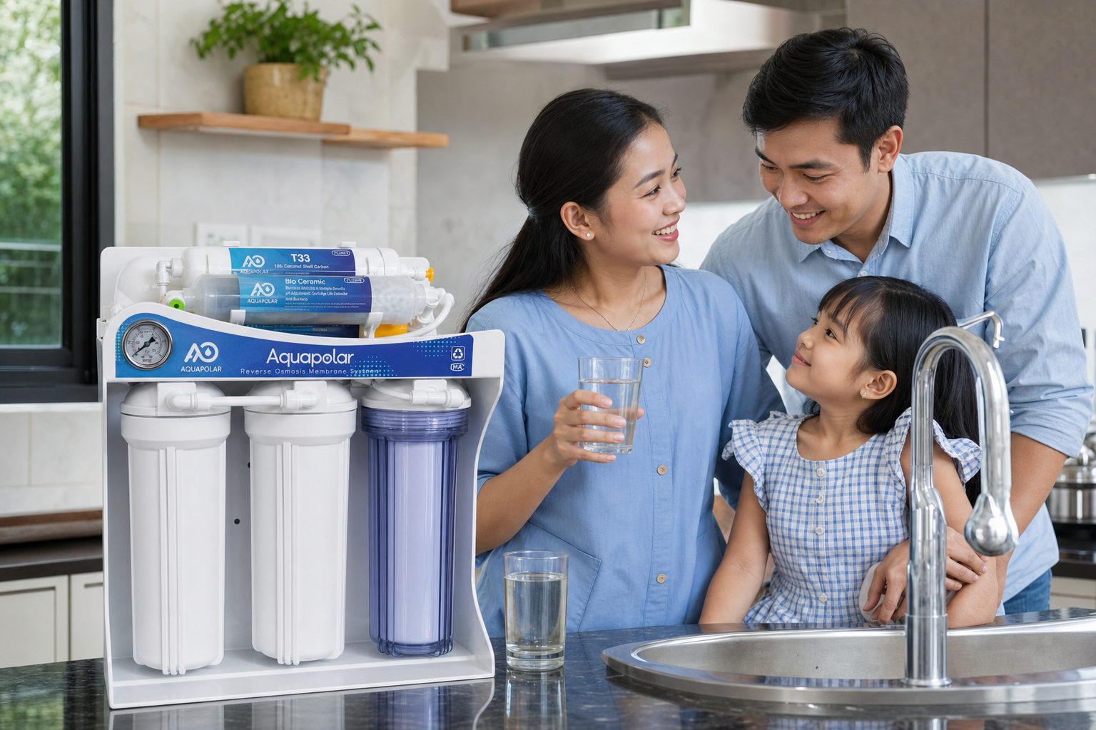 RO system as a daily home appliance