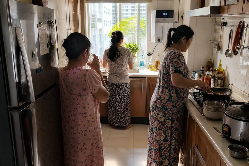 Yangon morning rush — peak hour water jobs decide RO class fit